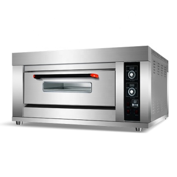 China Factory Sale One Layer Two Tray Deck Electric Oven
