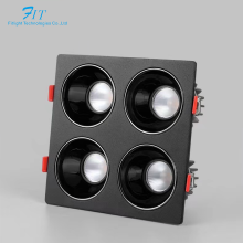 Aluminum Four Head LED Grille Spot Light