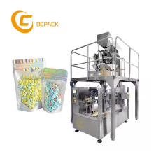 Automatic Zipper Bag Rotary Filling Machine for Granules and Candies