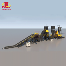Kowloon Tire Shredder: Recycling Machine for Rubber Granules