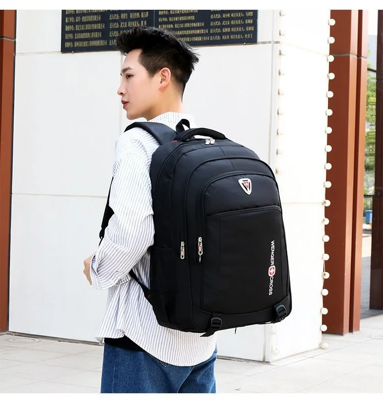 High Quality Simple Fashion Laptop Backpack Waterproof College School Bags Computer Bag