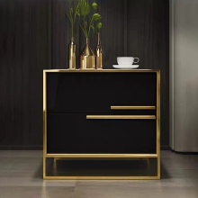 China Products: Painted and Stainless Steel Side Tables for Bedroom