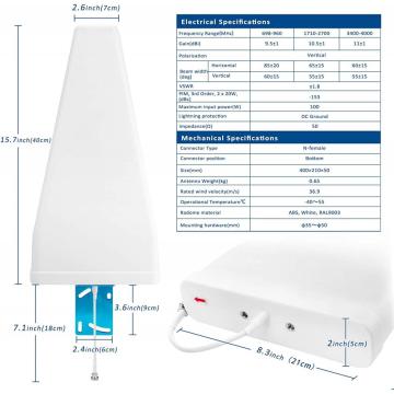 4G LTE LPDA 안테나 LPDA YAGI LPDA 안테나