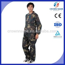 CROWNNAME Camouflage Disposable Nonwoven SMS Coverall