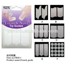 FRM-1 French nail art sticker manicure tip guide