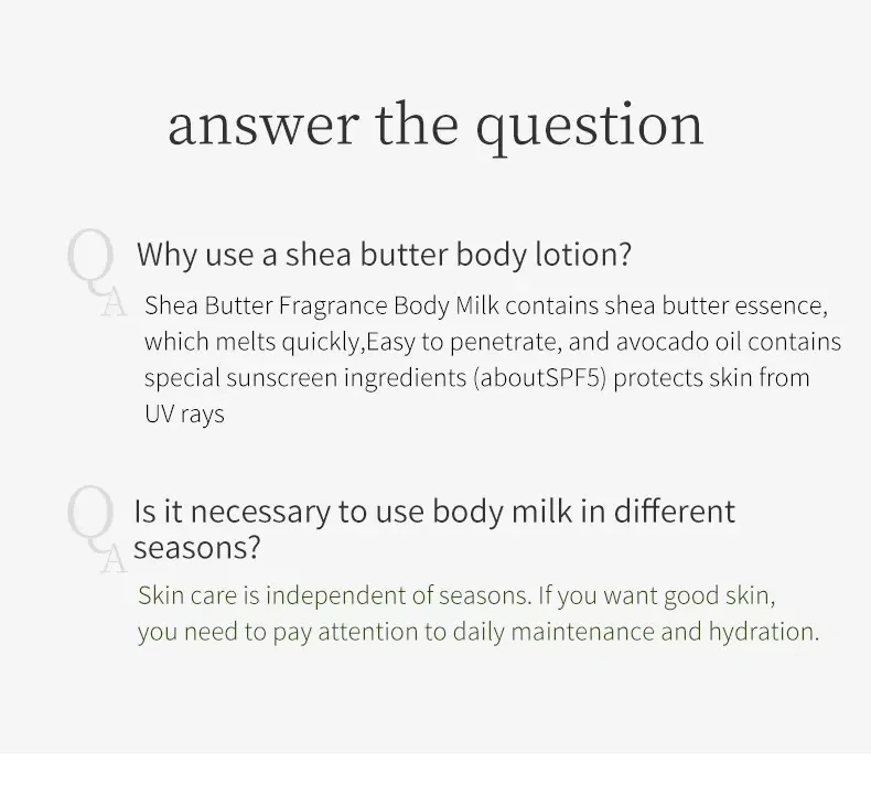 Private Label Organic Fair and White Brightening Milk Body Lotion Avocado Body Milk Lotion