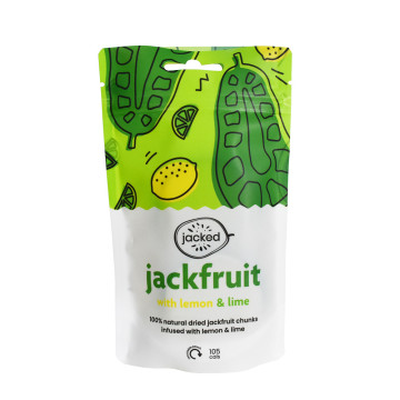 Dry fruit pouches recyclable with zipper packaging