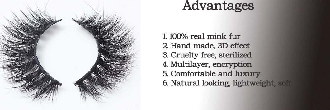 Wholesale Top Seller Super Long Cruelty Free 100% Real Mink Eyelashes