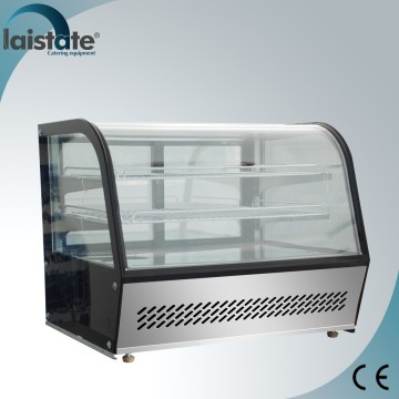 Curve Glass Counter Top Cooling Cabinet