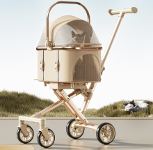 Comfortable and safe pet stroller
