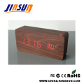 Bambu Color Desktop Clock Alarm Med Led Display