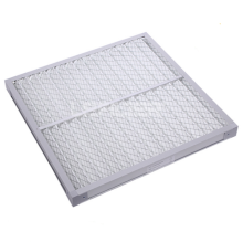 Industrial air pleat panel filter