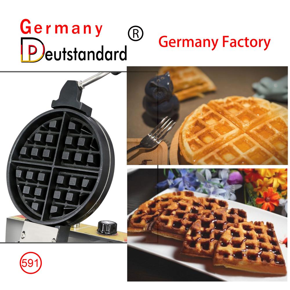 เครื่องวาฟเฟิลเชิงพาณิชย์มากขึ้นเครื่อง Maker Waffle Maker สำหรับขายมากขึ้น