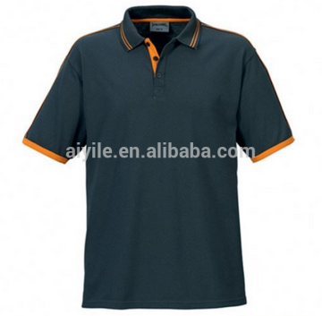 pique polyester quick dry polo shirt