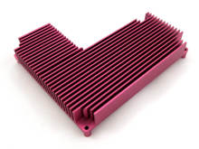 Red Anodized BGA Heatsink