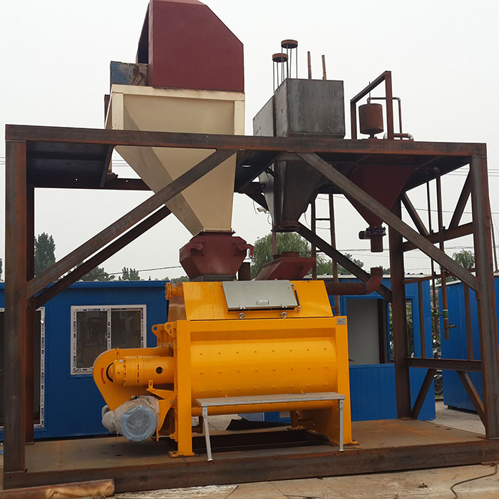 High productivity forced 1.5 m3 concrete mixer