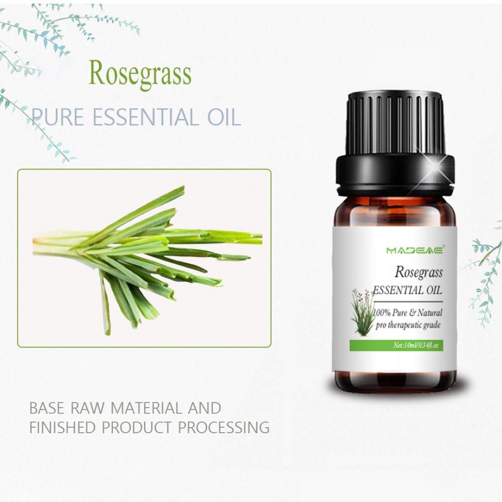 Water-Soluble Rose Grass Essential Oil For Aroma Diffuser