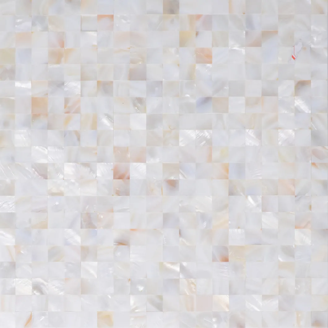 Backsplash Wall Floor White Bathroom Mother of Pearl Mosaic Tiles