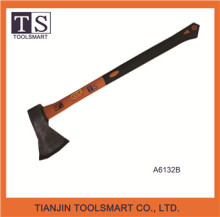 kitchen hatchet with wooden handle