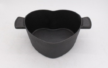 Cast Iron Heart Pots