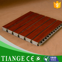 Fireproof grooved acoustic wave mdf decorative wall panel