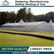 luxury and spacious mixed tent for commercial outdoor event, large mixed tent for party