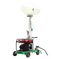 5m mast gasoline inflatable balloon mobile lighting tower