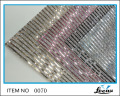 Sequin Rhinestone Sheet Trim untuk Pakaian