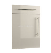 GREY COLOR HIGH GLOSS PVC SLAB KITCHEN DOOR