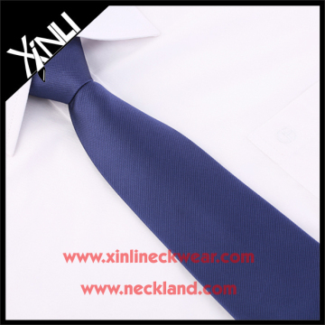 100% Handmade Silk Jacquard Woven Neck Tie Royal Blue