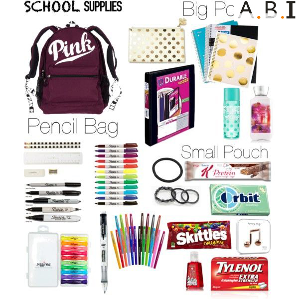 back to school kit student basic simply cheap backpack school bag