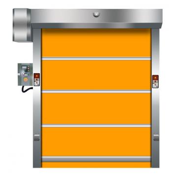 PVC high speed spiral door used in Logistics