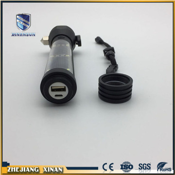 waterproof tactical led usb charge flashlight