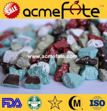 Wholesale price Delicious colorful stone chocolate sweets