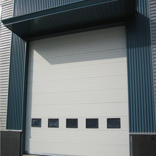 Electrical Romote Control industrial sectional overhead door