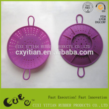 FDA food grade collapsible silicone strainer