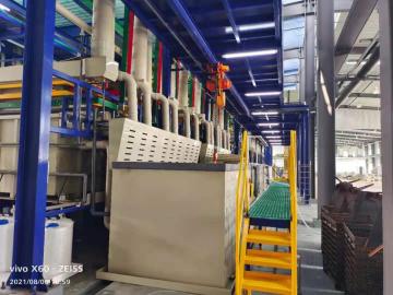 Zn Ni Plating line installation electroplating