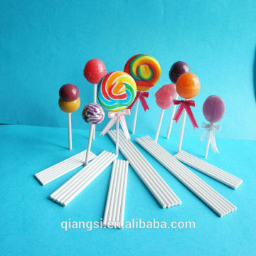 Clear white lollipop stick