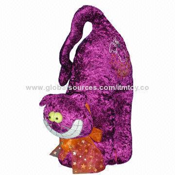 Cheshire Cat Toy, EN 71/ASTM and CE Standards, Customized Orders are Accepted