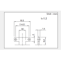 RSA0K-serie schuifpotentiometer