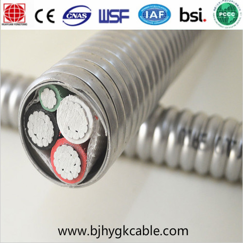 Mc Cable Interlocked Aluminium Armored Cable 600V Mc AC Bx Cable