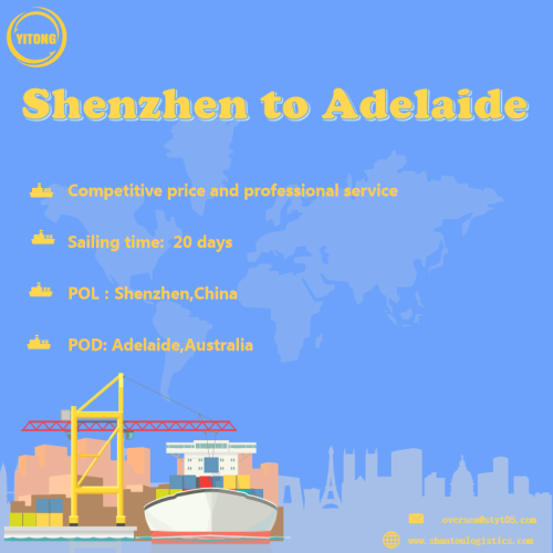 Sea Freight Sea Service From Shenzhen To Adelaide