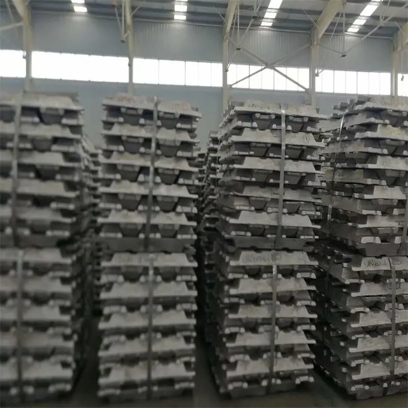 Hight Quality Aluminum Ingots 99.7%-99.99%