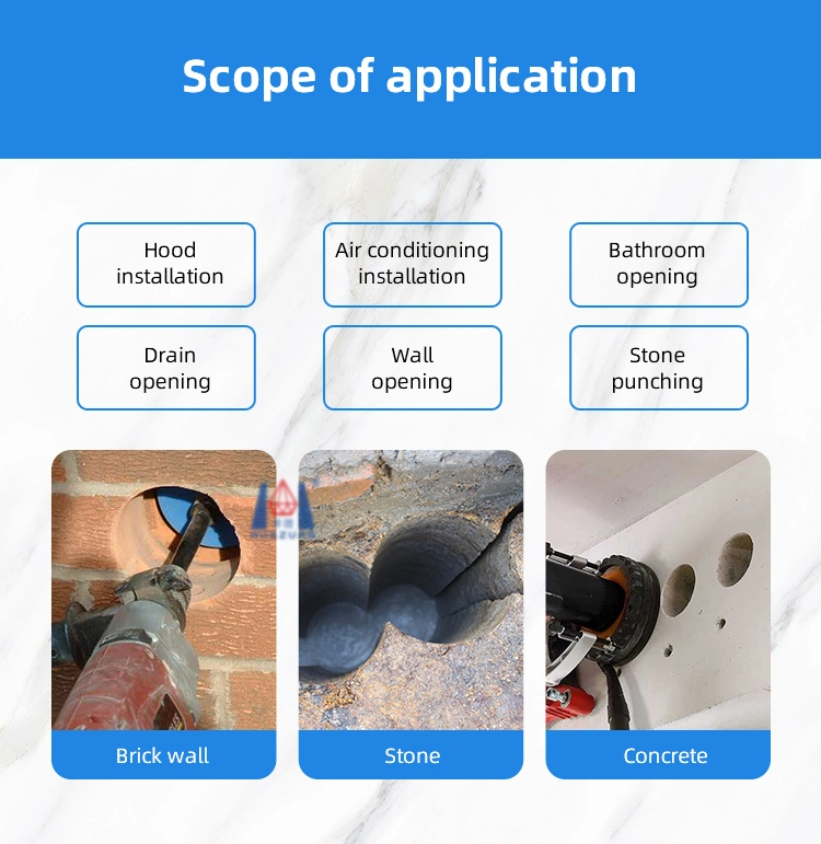 Diamond Tipped Core Drill Coring Bits Drilling Concrete