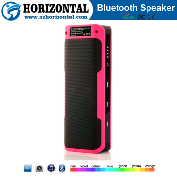 China factory Fashion colorful rectangle bluetooth speaker