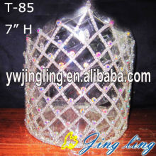 7" Rhinestone Pageant Crowns And Tiaras For Sale