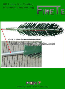 Decorative Artificial date palm leaves /fake cocount tree leaves/palm tree leaves