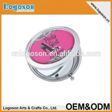 2015 top quality novlety gift items personalize foil paper cosmetic mirror small with customization