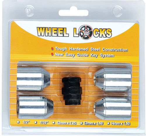 Automotive Guard Wheel Locks Set of 5