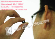 Gambling Accessories Yellow Wireless Micro Spy Earpiece